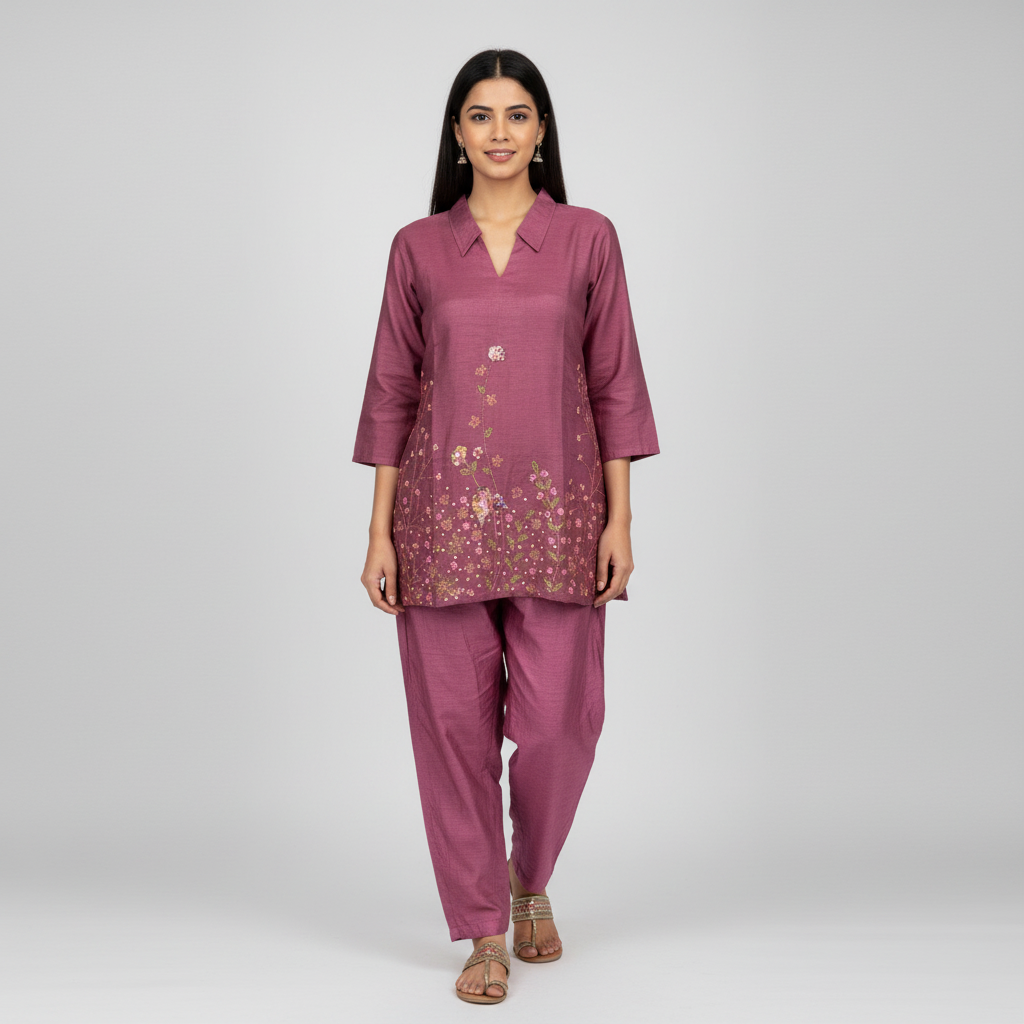 Voilet Combo 2-Piece Designer Set